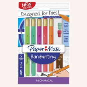 Paper Mate Handwriting Triangular Mechanical Pencil Set