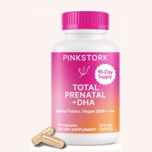 Pink Stork Total Prenatal Vitamins with DHA