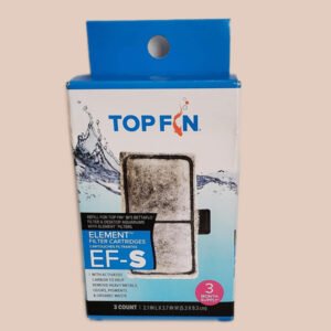 Top Fin EF-S Element Filter Cartridge 3 Month Supply 2.1 in X 3.7 in